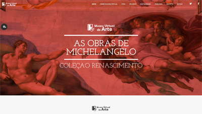 Layout Museu Virtual de Arte