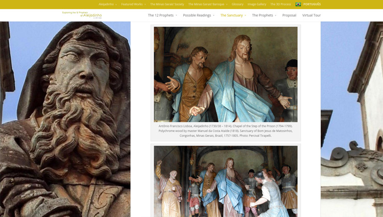 Exploring the 12 Prophets of Aleijadinho: a 3D visit