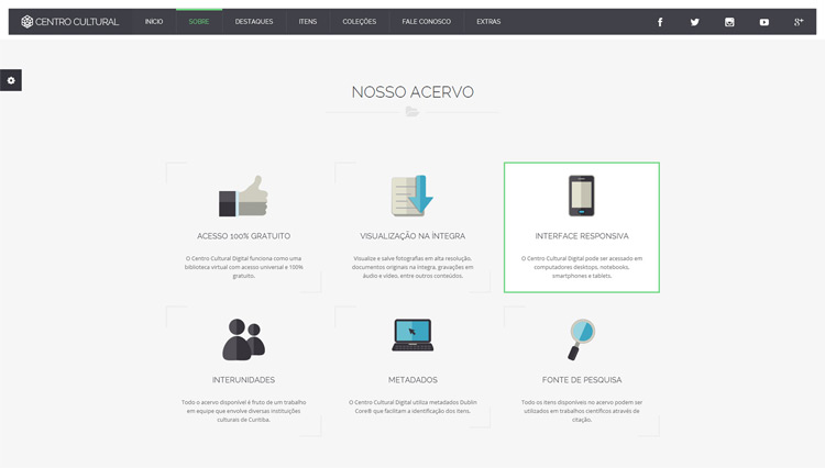 Layout Centro Cultural Digital
